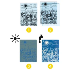 Djeco Knutselen Cyanotype - Nachtelijke Savanne New