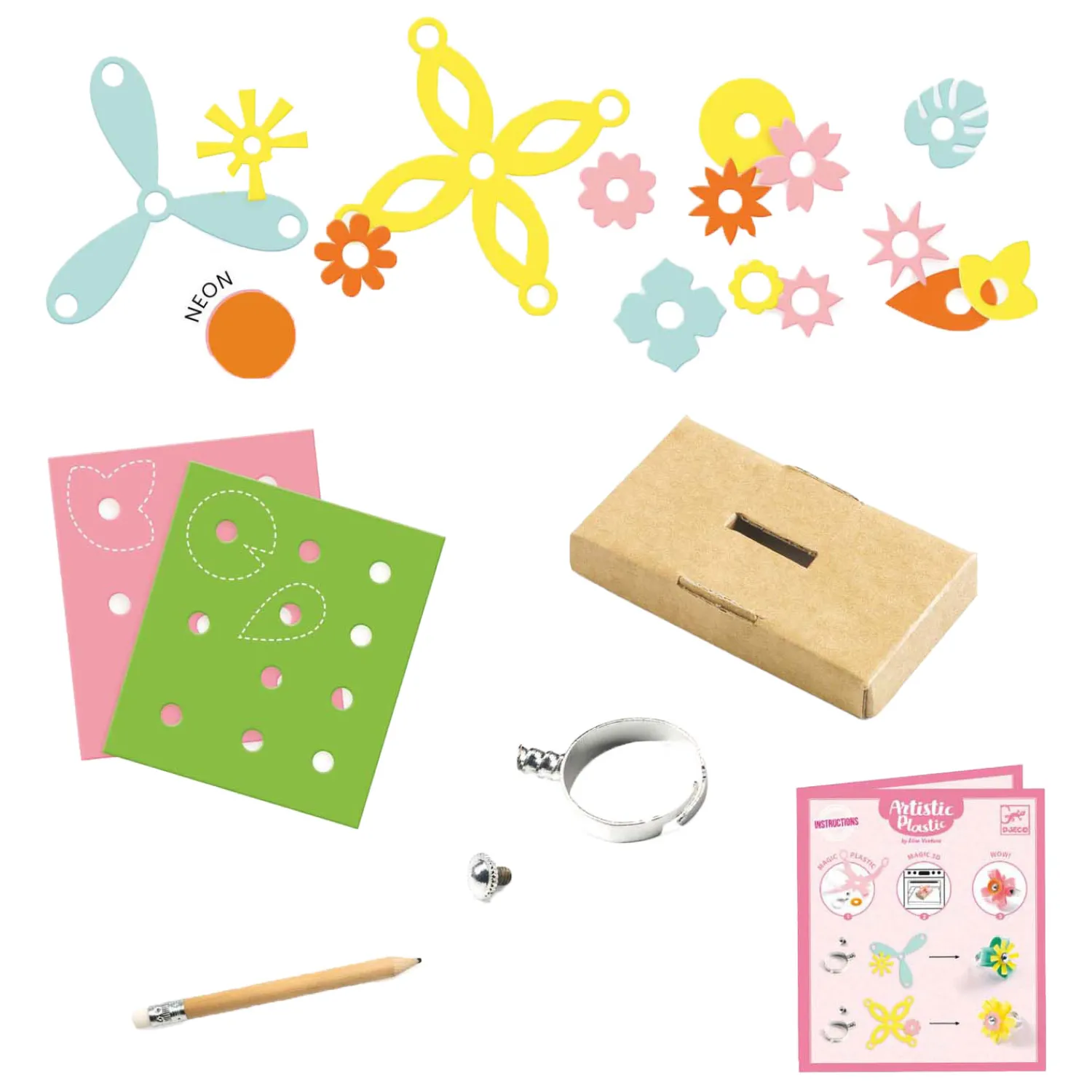 Knutselkit Ring Maken>Djeco Hot