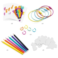 Knutselset Kawaii Sleutelhangers van Krimpfolie-Djeco Sale