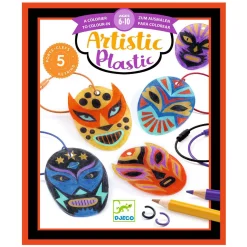 Djeco Knutselset Mexicaanse Worstelaars Sleutelhangers van Krimpfolie Online