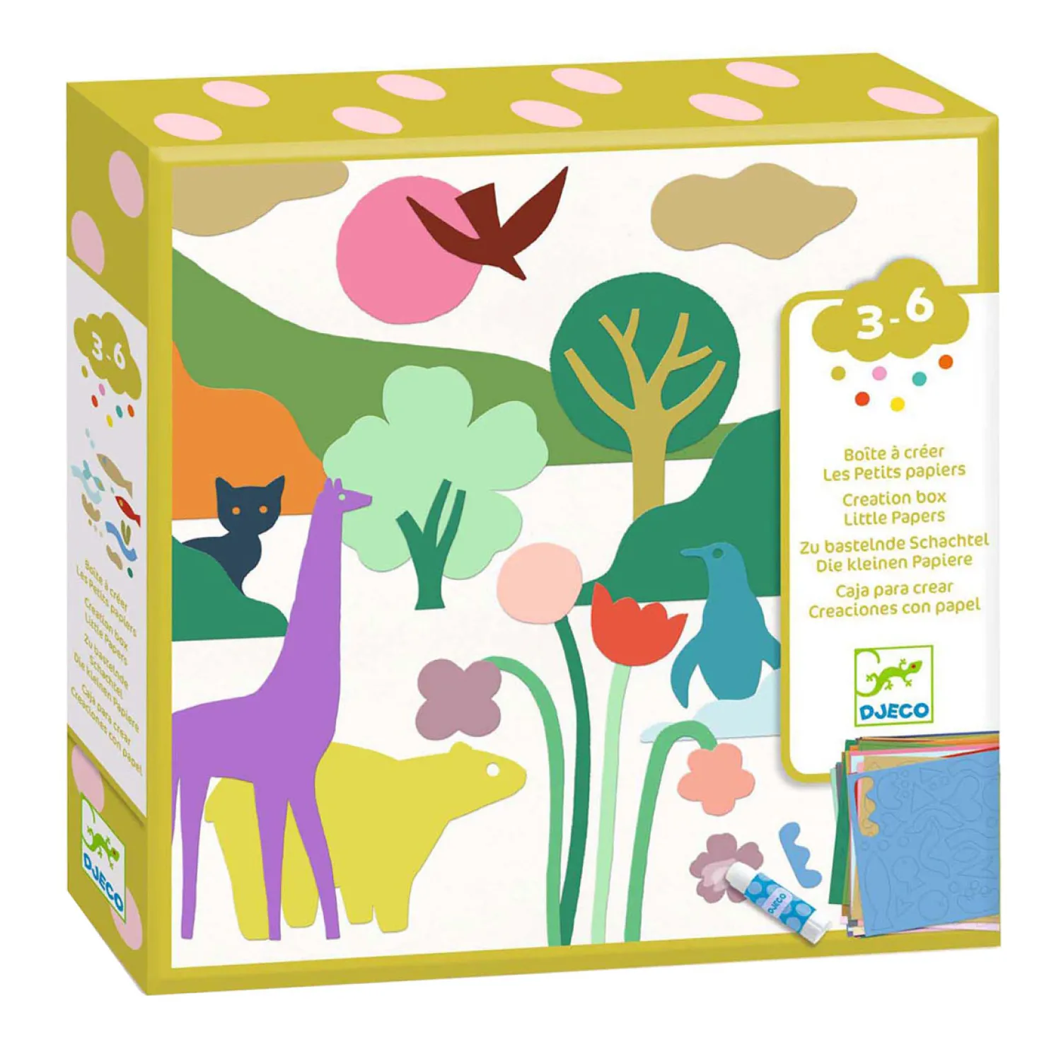 Knutselset Plak-activiteit - 42 Kleuren>Djeco Best