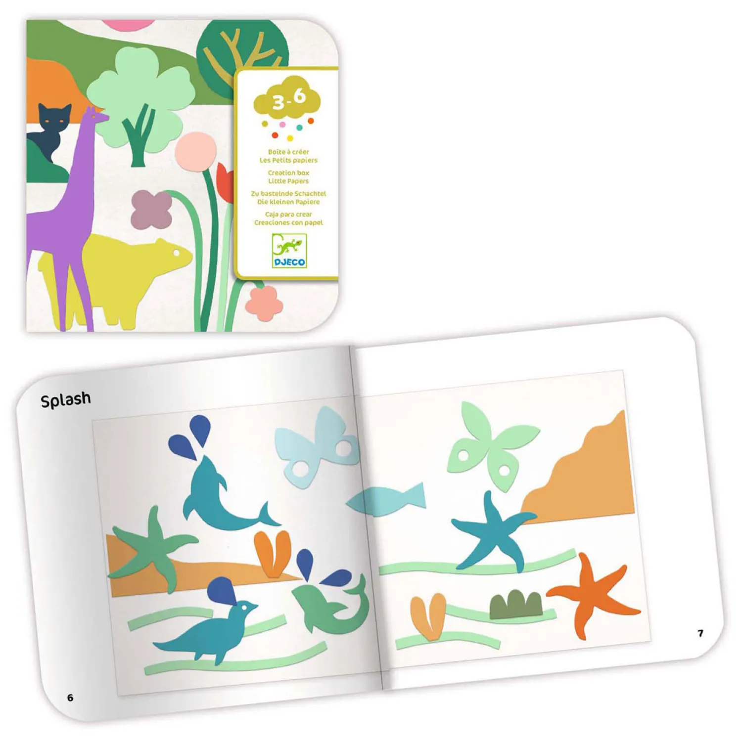 Knutselset Plak-activiteit - 42 Kleuren>Djeco Best