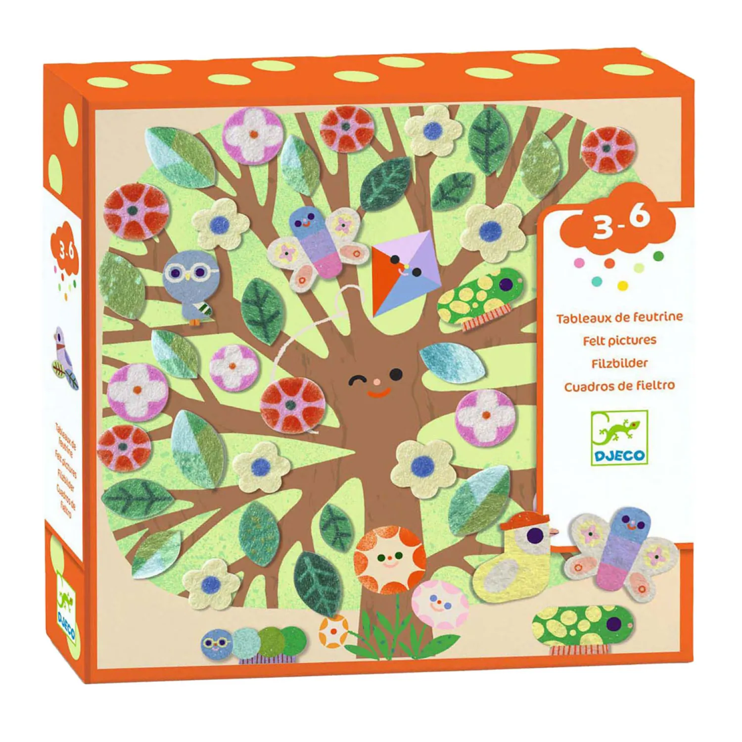 Djeco Knutselset Vilt Door de Seizoenen Heen Discount