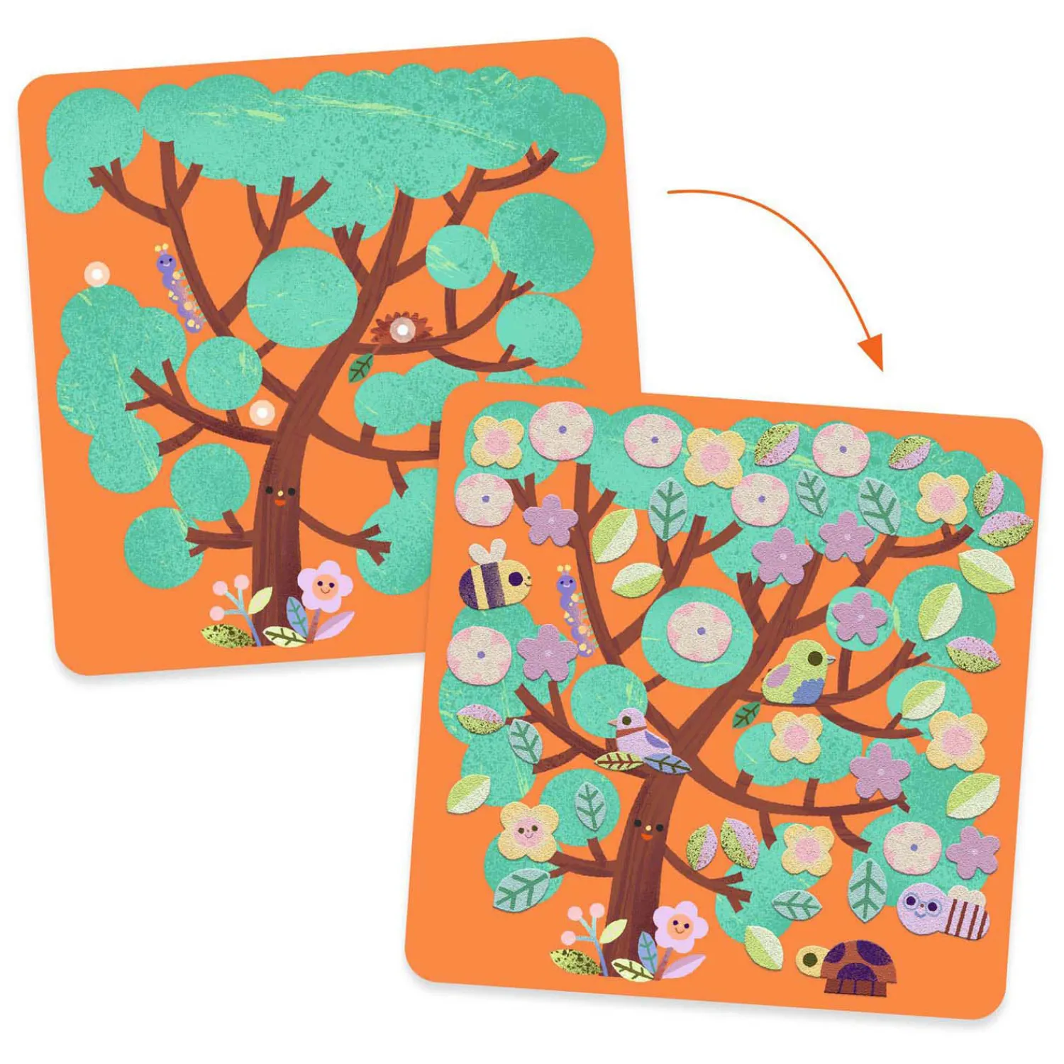 Djeco Knutselset Vilt Door de Seizoenen Heen Discount