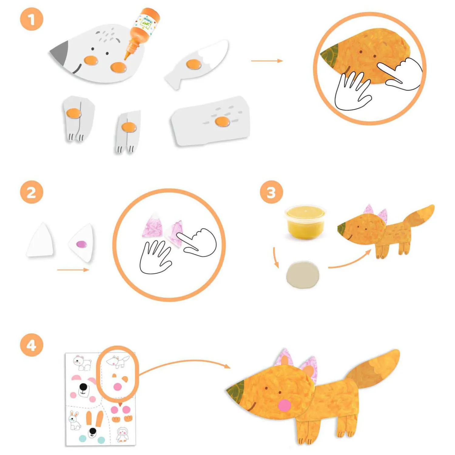 Knutselset Vingerverf>Djeco