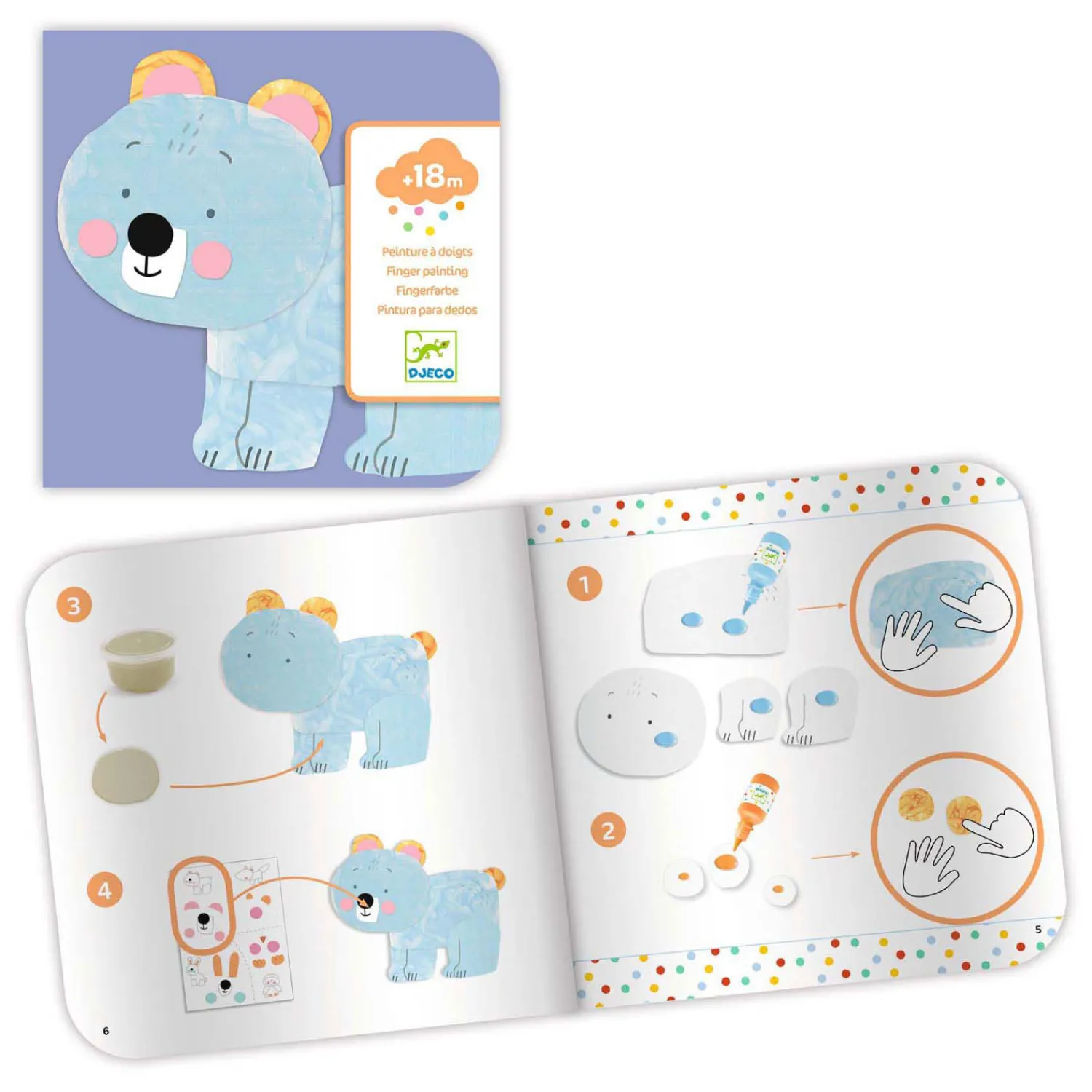 Knutselset Vingerverf>Djeco