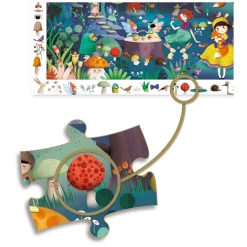 Legpuzzel Betoverd Bos - 100st.-Djeco Discount