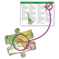 Legpuzzel Dinosaurus - 100st.-Djeco Clearance