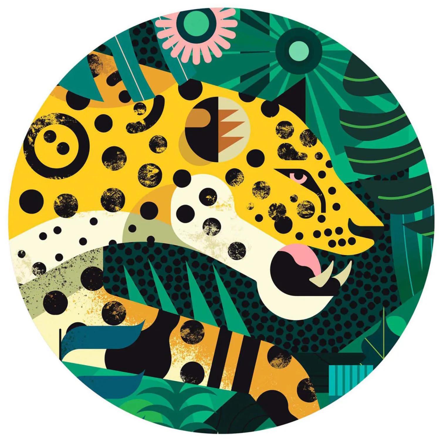 Legpuzzel Luipaard - 1000st.>Djeco Outlet