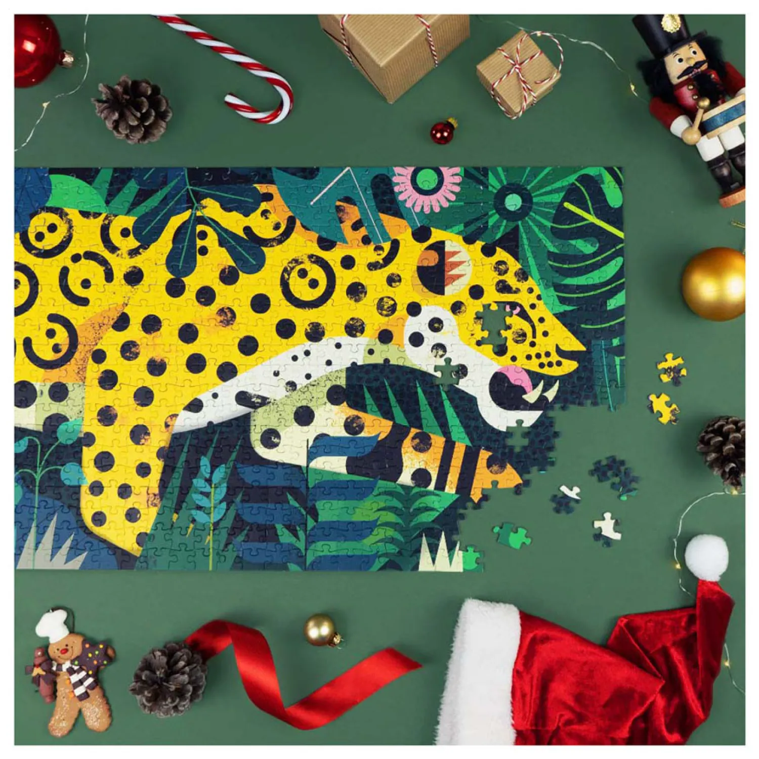 Legpuzzel Luipaard - 1000st.>Djeco Outlet