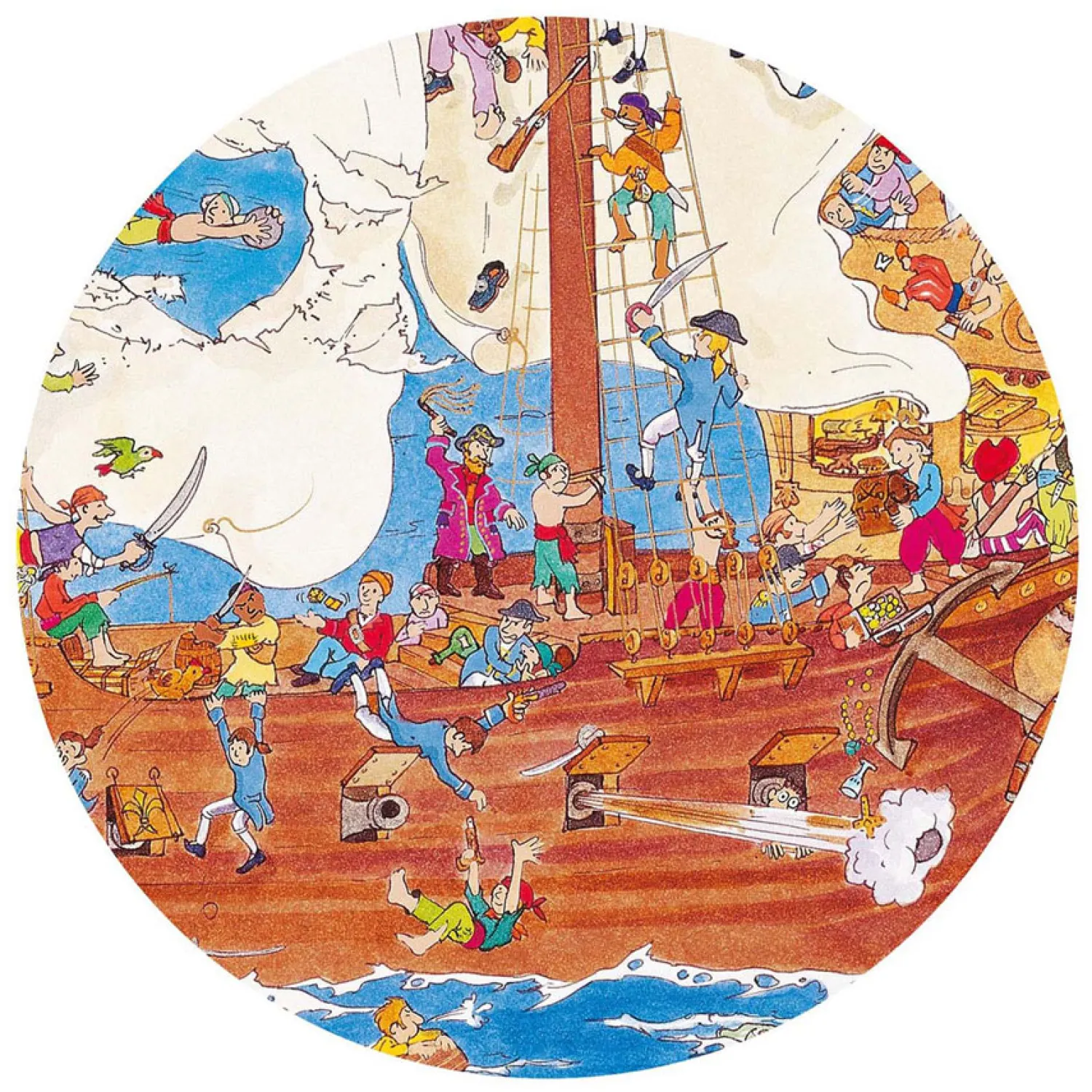 Legpuzzel Piraten - 100st.-Djeco