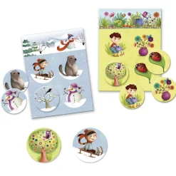 Lotto 4 Seizoenen, 16st.>Djeco Sale