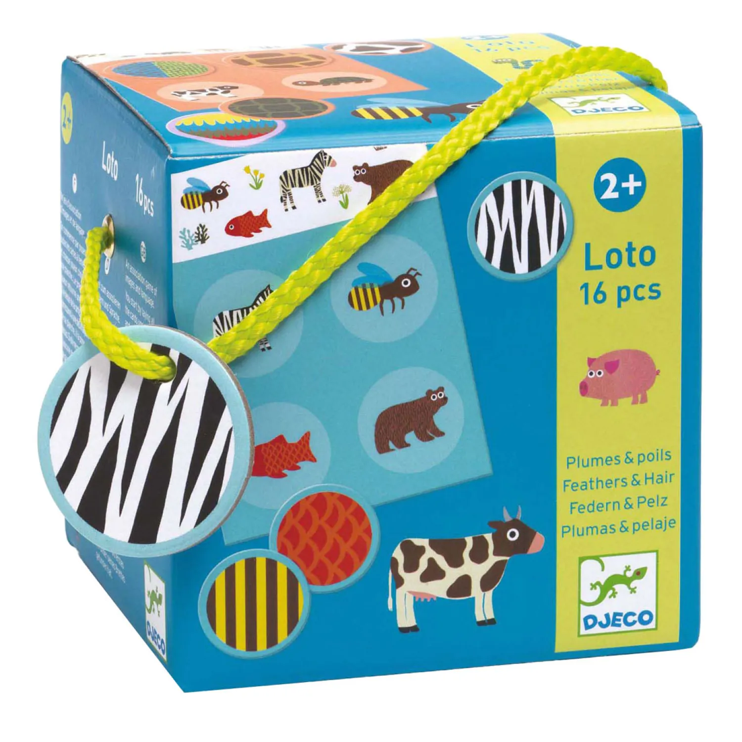 Djeco Lottospel Dieren - 16st.