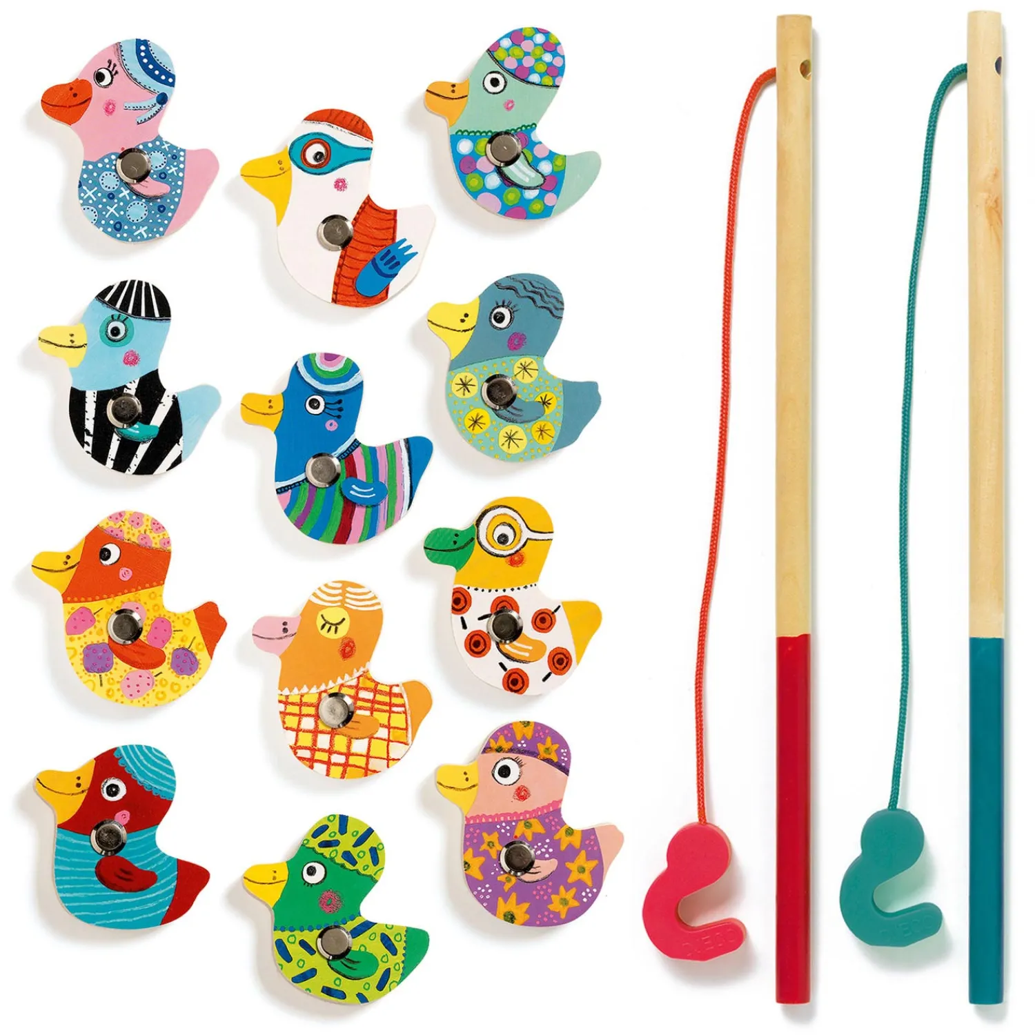 Djeco Magnetisch Visspel Eendjes Hot