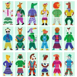 Djeco Mix & Match Dieren Best