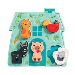 Mouki Vormenpuzzel, 5st.-Djeco Hot