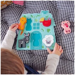 Mouki Vormenpuzzel, 5st.-Djeco Hot