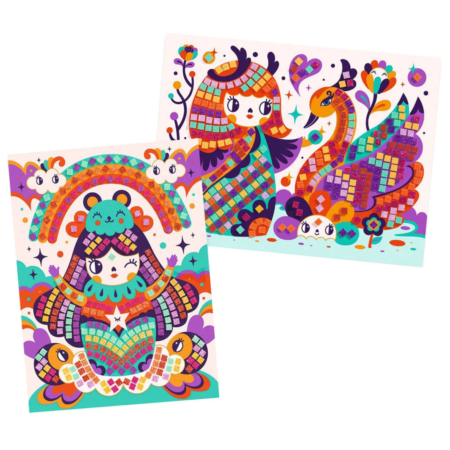 Djeco Mozaïekafbeeldingen met Nummer