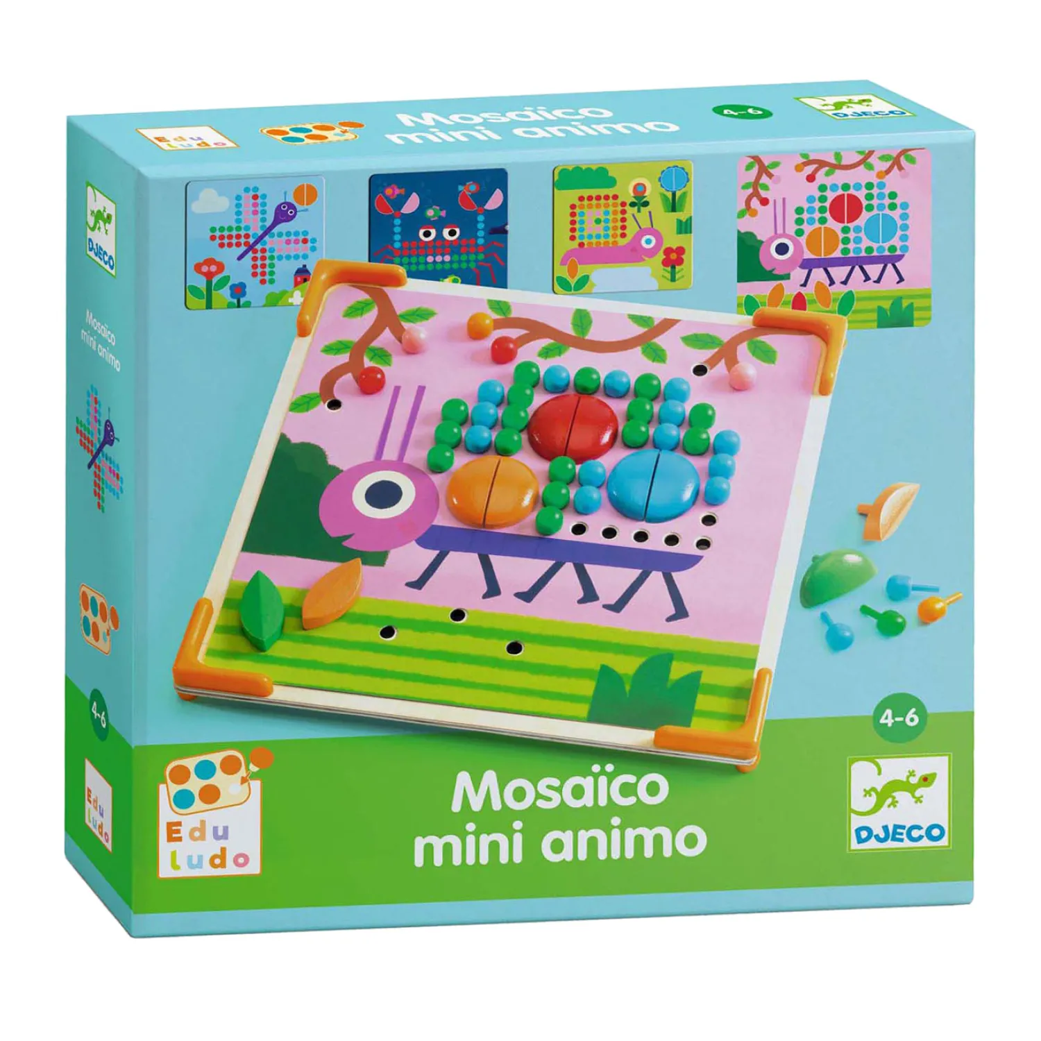 Mozaiekspel met 8 Plaatjes-Djeco Online