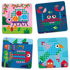 Mozaiekspel met 8 Plaatjes-Djeco Online