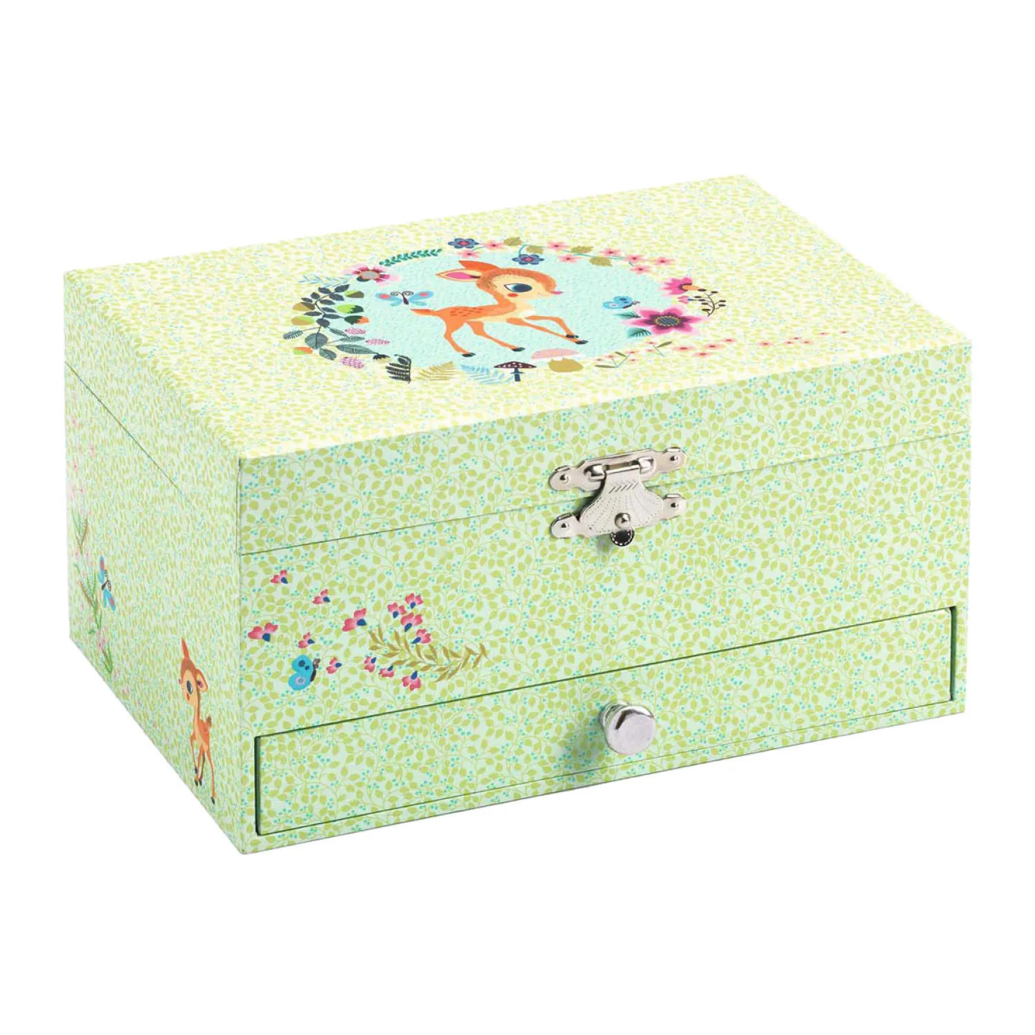 Djeco Muziekdoosje met Lade - Hertje Sale