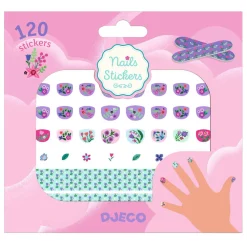 Djeco Nagelstickers Bloemetjes - 120 Stickers Discount