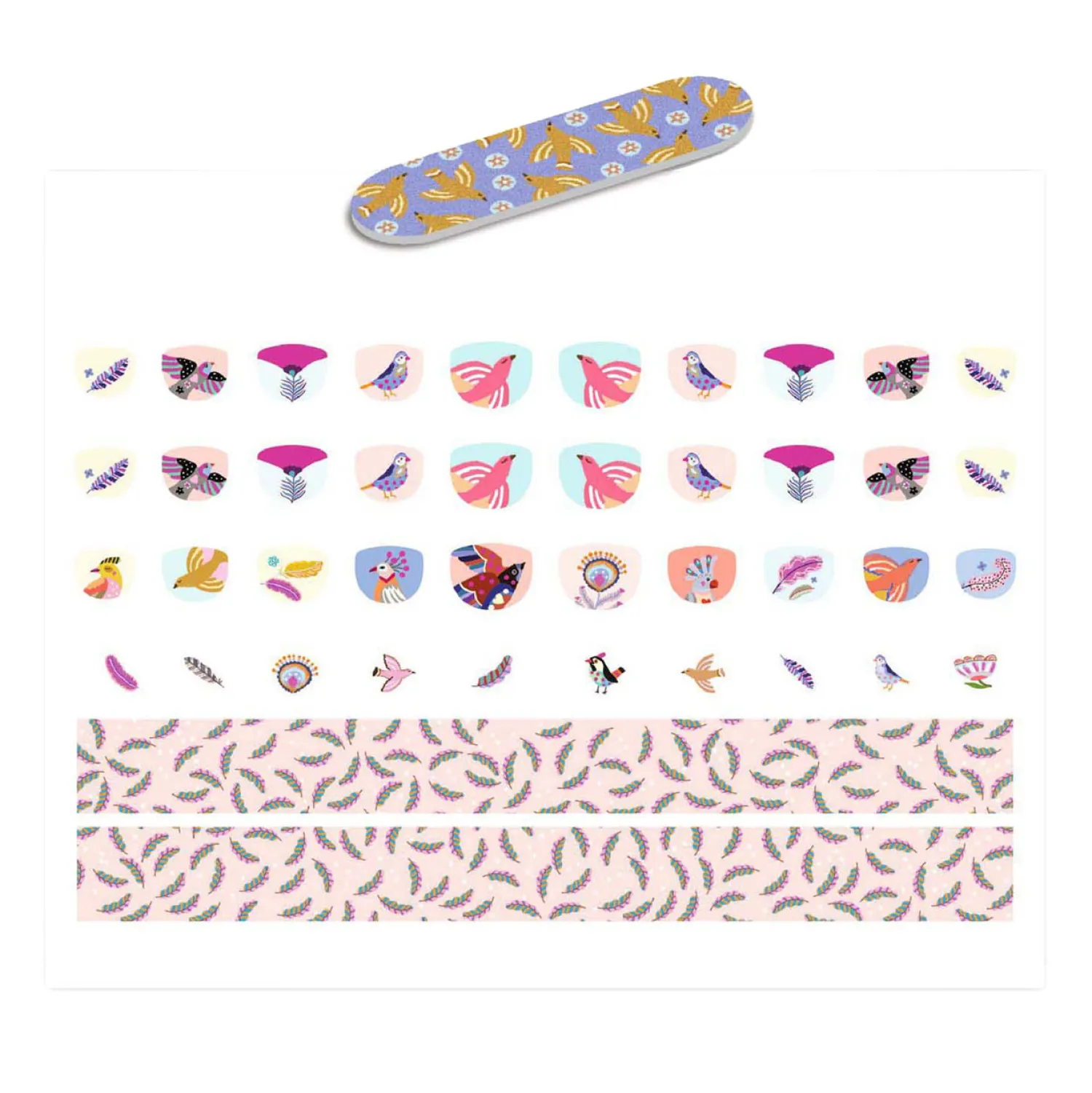 Nagelstickers Veren - 120 Stickers-Djeco Outlet