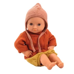 Djeco Oranje Outfit voor Poppen - 3dlg. Online