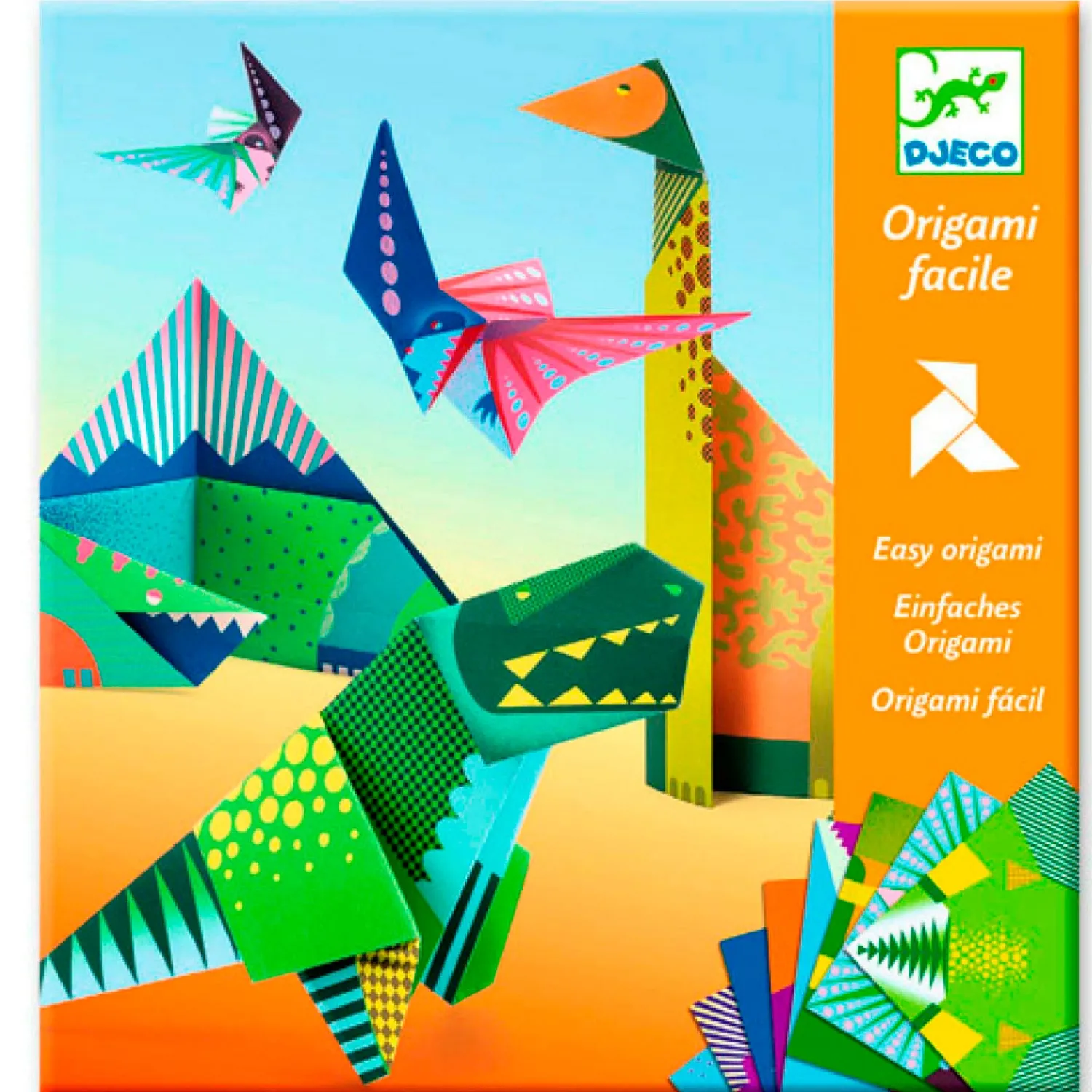 Djeco Origami Dino's Vouwen Clearance