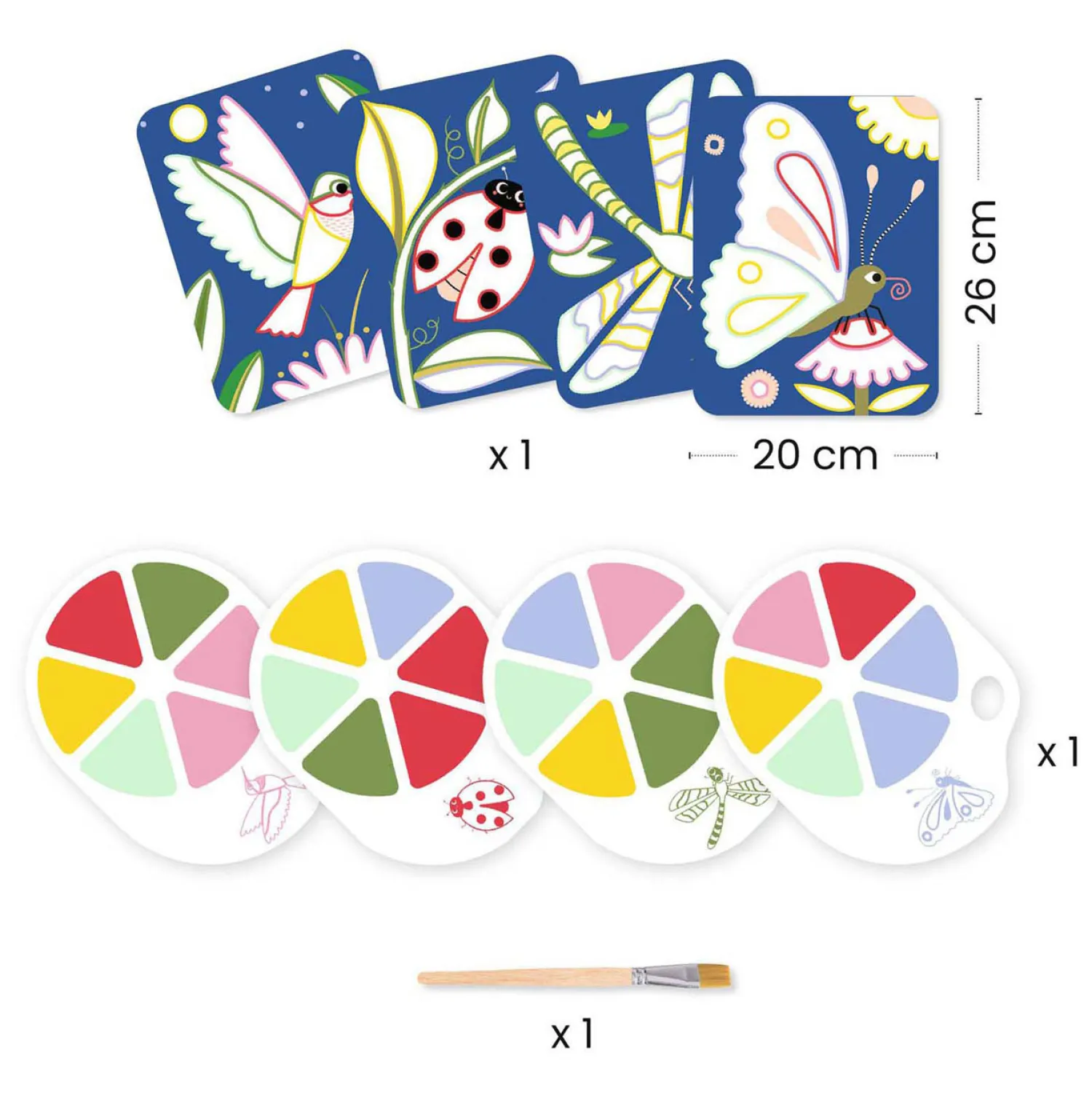 Djeco Paletschilderen - Kleine Beestjes Online