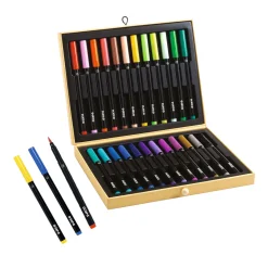 Penseelstiften Koffer - 24st.>Djeco Online