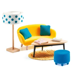 Poppenhuis Meubels Woonkamer>Djeco Sale