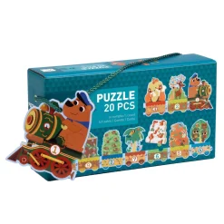 Djeco Puzzelverhaal Bosdieren - 20st. Hot