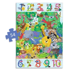 Djeco Reuzenlegpuzzel Jungle - 54st. Sale