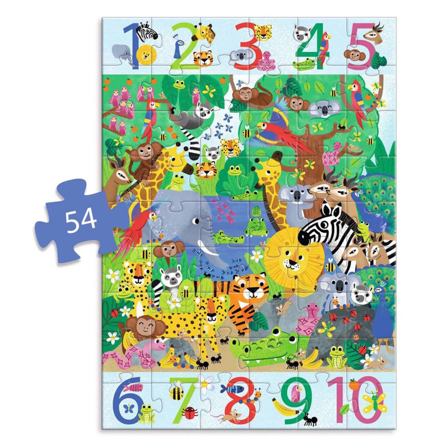 Djeco Reuzenlegpuzzel Jungle - 54st. Sale