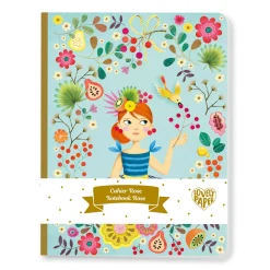 Rose Schrift Gelijnd, A5-Djeco Sale