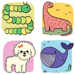 Djeco Stap voor Stap Tekenen Lama en Co Hot