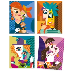 Djeco Sticker Collage Hot