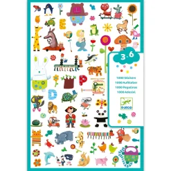 Stickers Kleine Kinderen, 1000st.>Djeco Hot