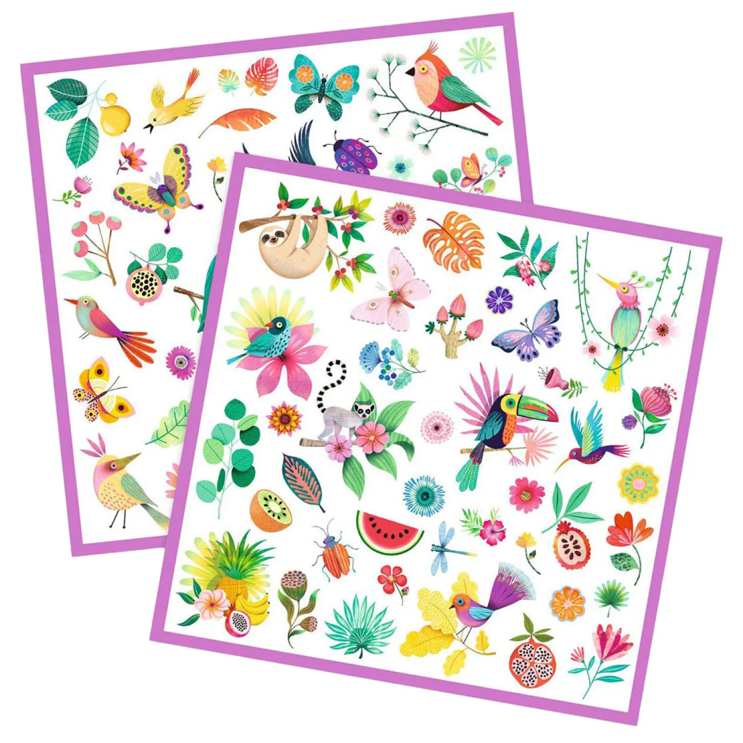 Djeco Stickers Paradijs - 160 Stickers Hot