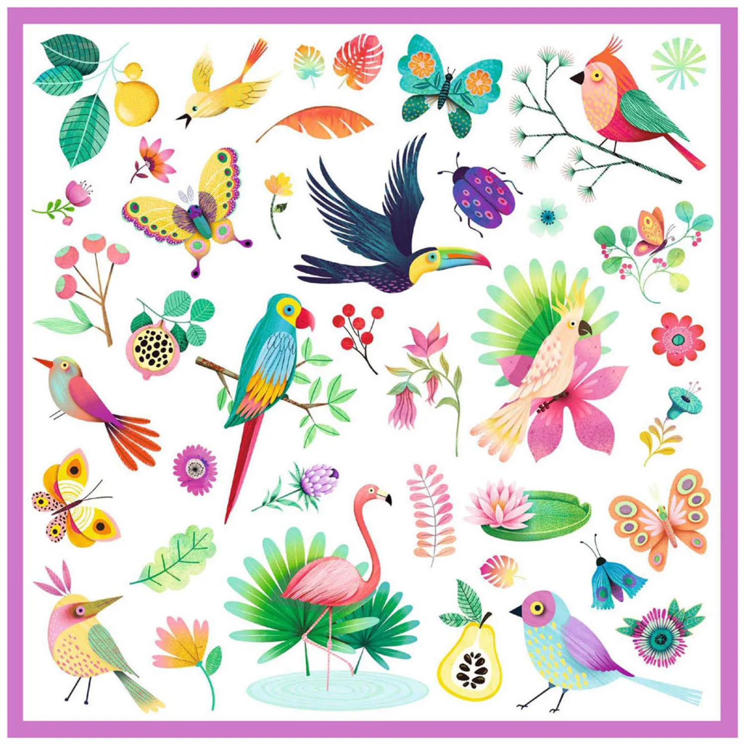 Djeco Stickers Paradijs - 160 Stickers Hot