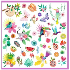 Djeco Stickers Paradijs - 160 Stickers Hot