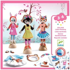 Stickers Plakken - Aankleedpoezen met Achtergronden><noscript><img width=