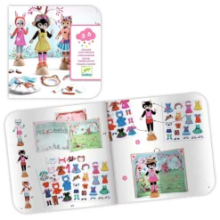 Stickers Plakken - Aankleedpoezen met Achtergronden><noscript><img width=