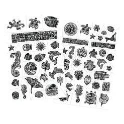 Tattoo - 2 Vellen>Djeco Hot