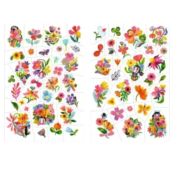 Tattoos - Aquarel Bloemen>Djeco