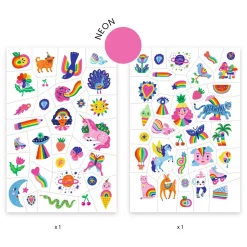 Tattoos - Eenhoorns en Regenbogen><noscript><img width=