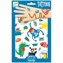 Djeco Tattoos - Grappige Diertjes Clearance