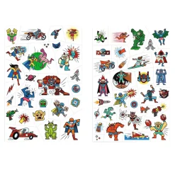 Djeco Tattoos - Helden vs. Schurken New