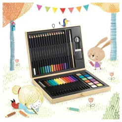 Tekenkoffer - 46dlg.-Djeco